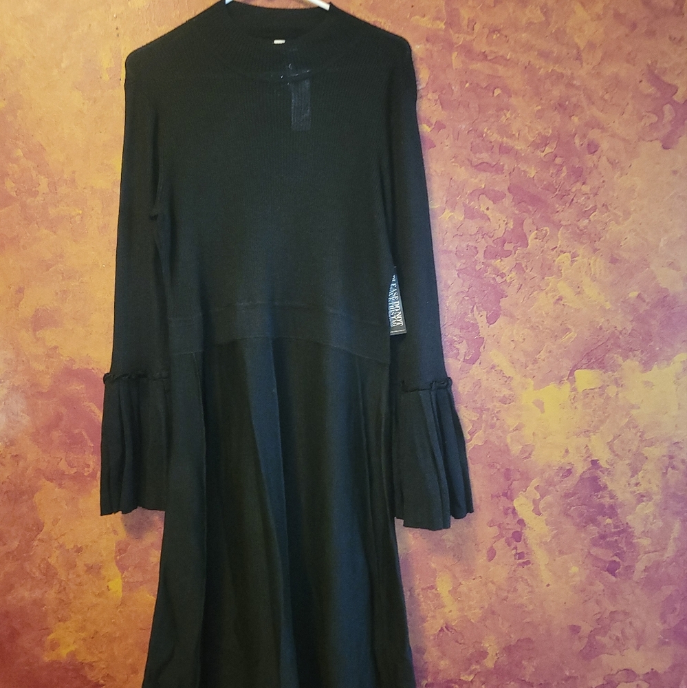 New York & Company Black Jumpsuit Minimalist Design